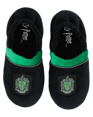 Slytherin Slippers for Kids - Harry Potter