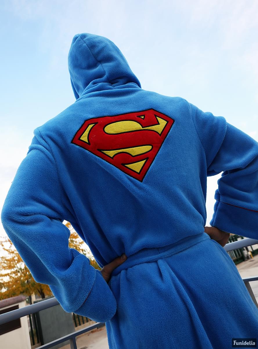 Superman Dressing Gown for Adults