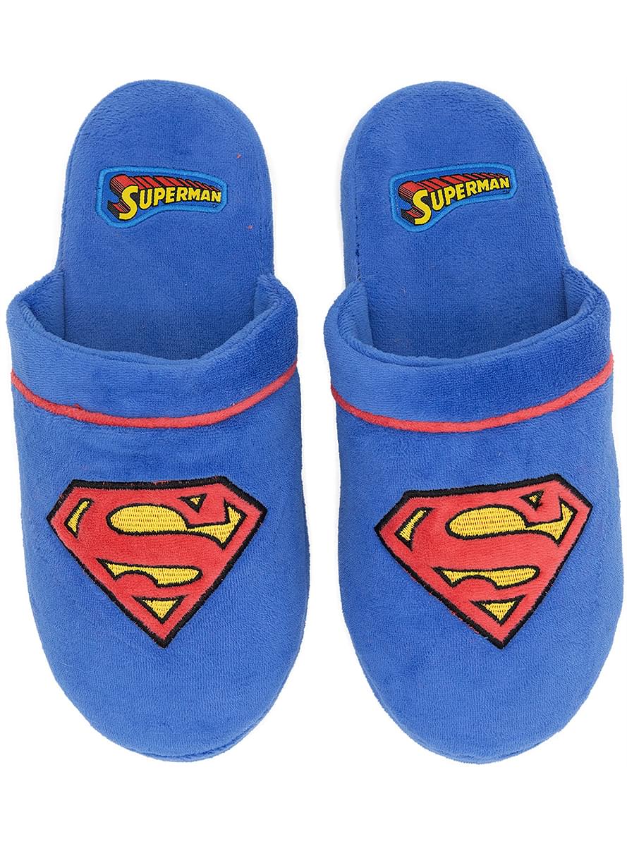 Superman Hausschuhe für Erwachsene