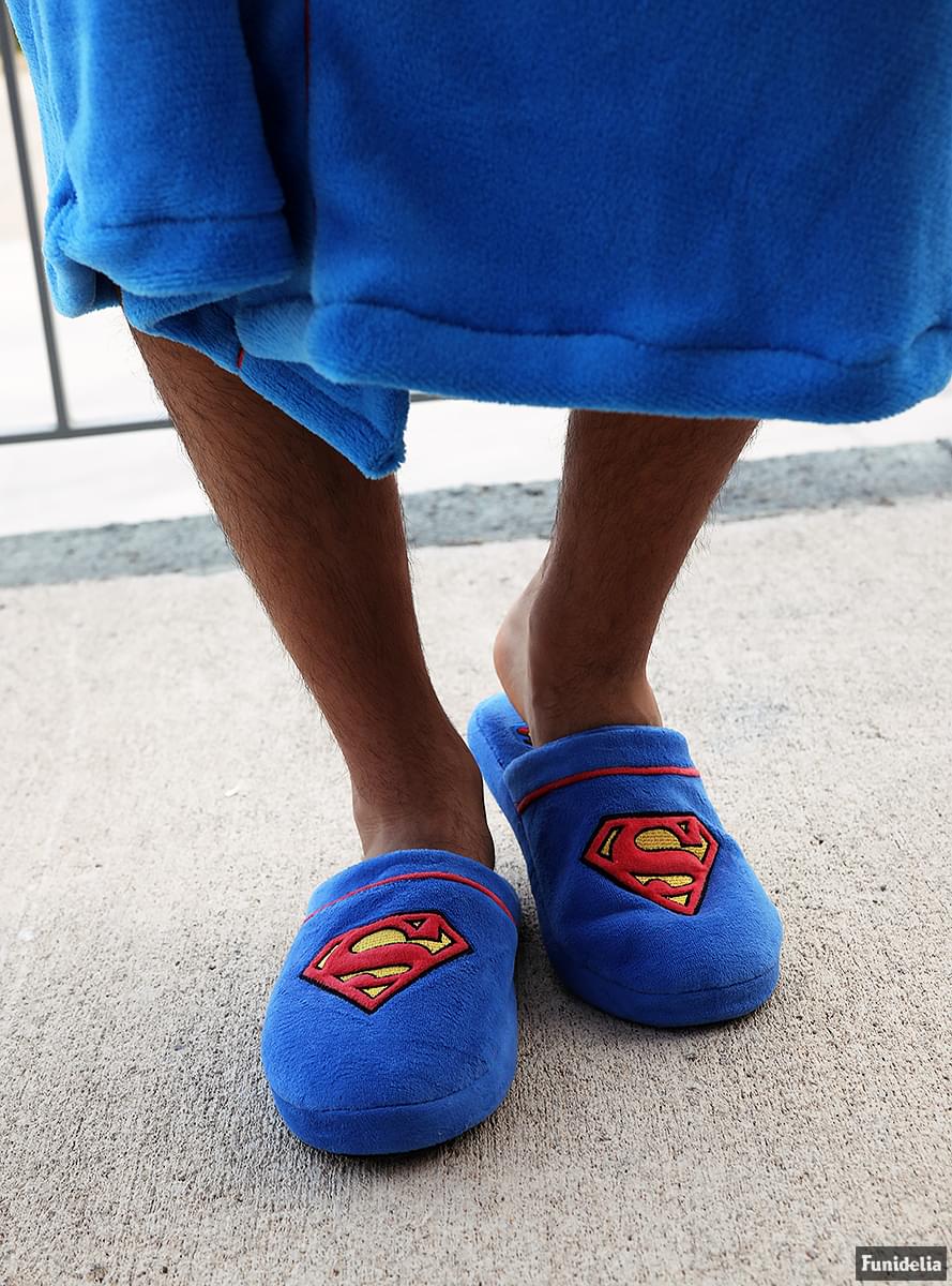 Superman Hausschuhe für Erwachsene