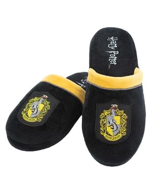 Hufflepuff Slippers for Adults - Harry Potter