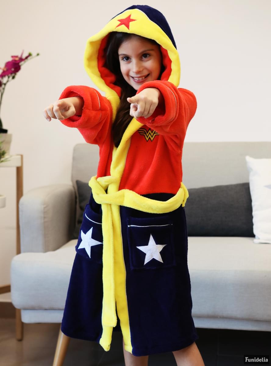 Wonder Woman Dressing Gown for Girls