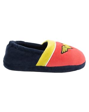 Pantufas Mulher-Maravilha para menina