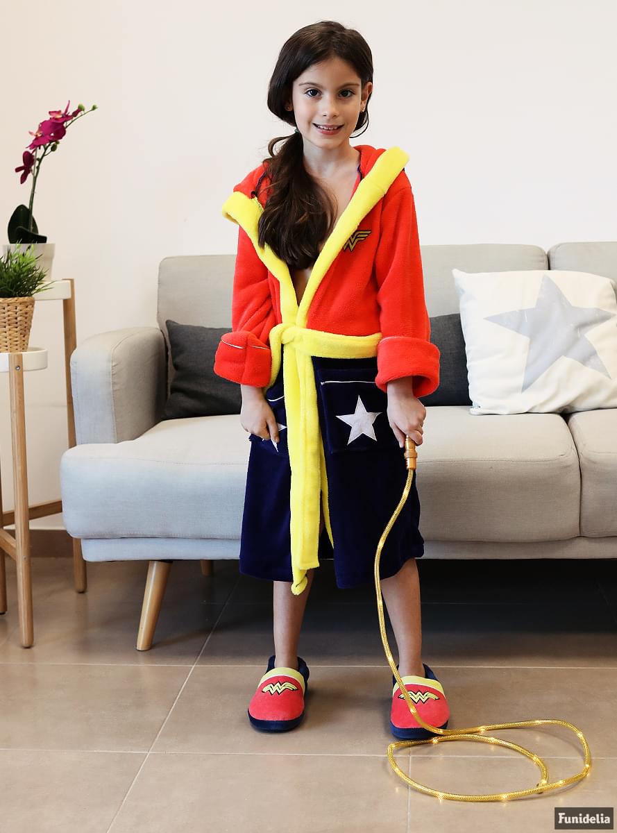 Tofflor Wonder Woman för barn