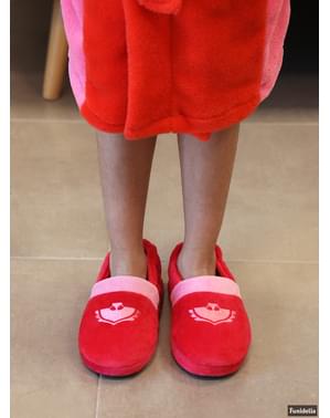 Chinelos de casa Corujinha para menina - PJ Masks