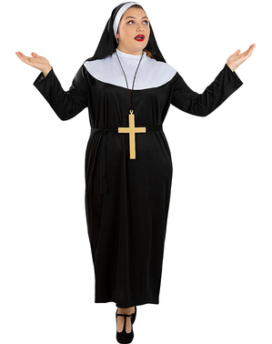 修女的服装加上大小