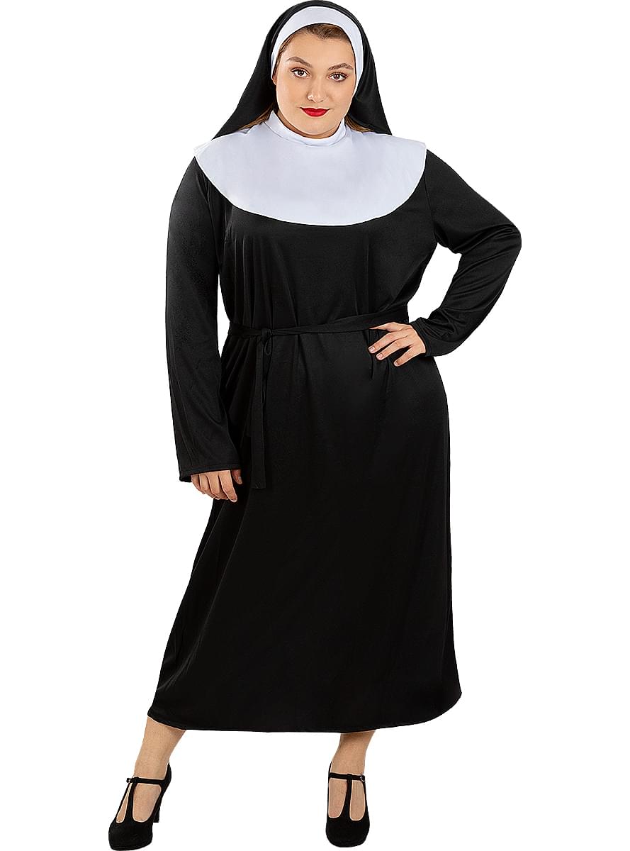 Disfraz de monja talla grande