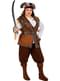 Costume da pirata da donna taglie forti - Collezione Caraibi