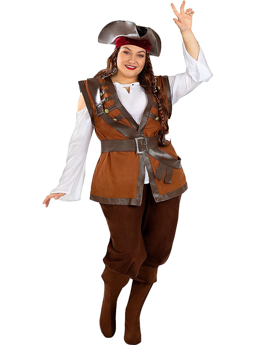 Pirate Costume for Women Plus Size - Caribbean Collection