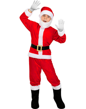 Луксозен детски костюм на Дядо Коледа
