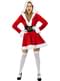 Déguisement mère noël deluxe pour femme