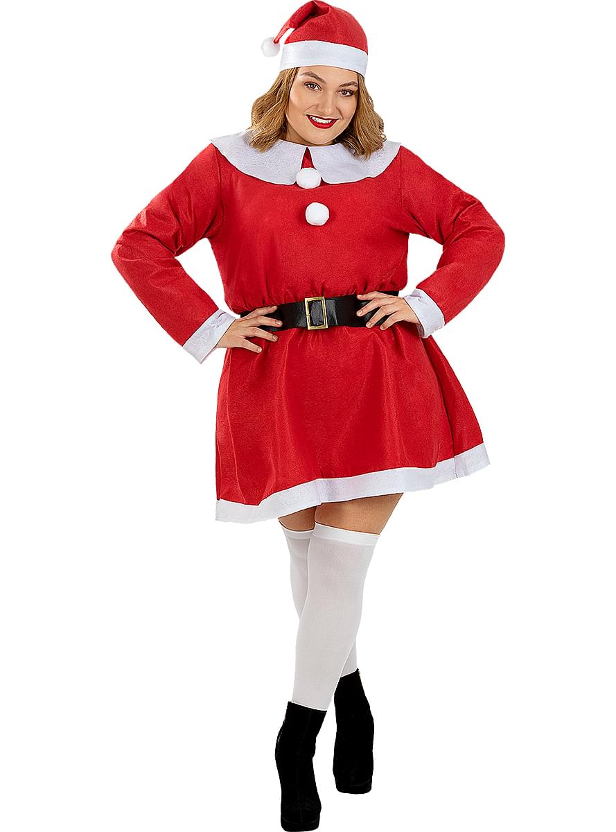 Disfraz de Mamá Noel para mujer talla grande