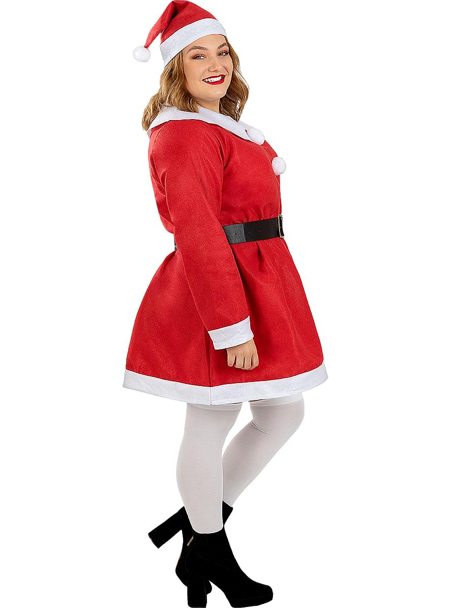 Mrs Claus Costume for Women Plus Size