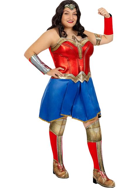 Official Wonder Woman costume plus size | Funidelia