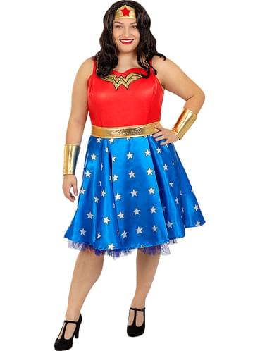 Classic Wonder Woman costume plus size | Funidelia