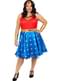Disfraz de Wonder Woman clásico talla grande