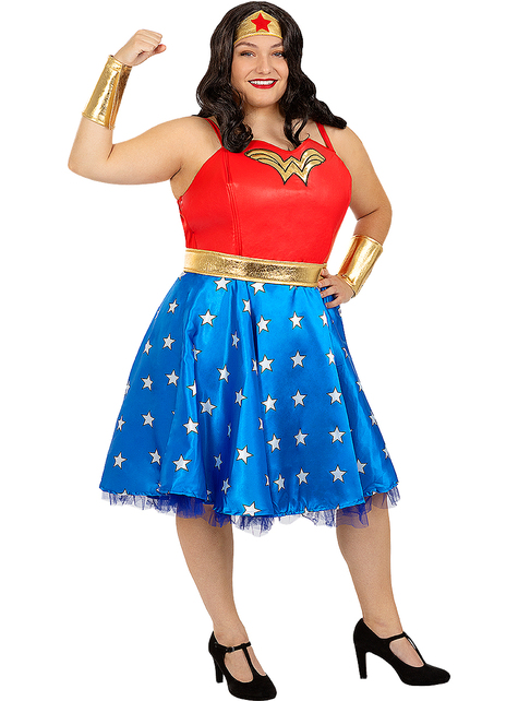 Déguisement Wonder Woman grande taille