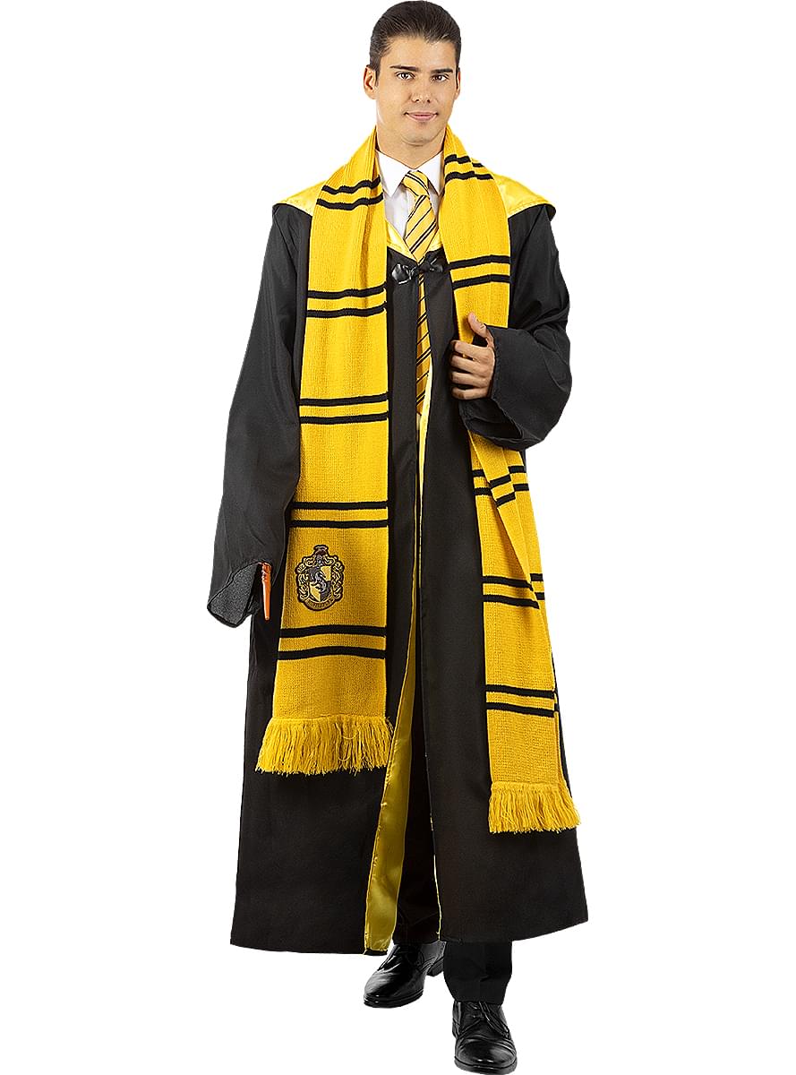 Hufflepuff Harry Potter búningur fyrir fullorðna