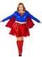 Seksi kostum Supergirl za ženske večja velikost