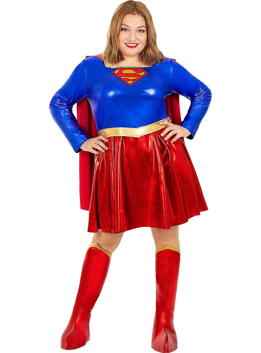 Nagy méretű női Supergirl jelmez