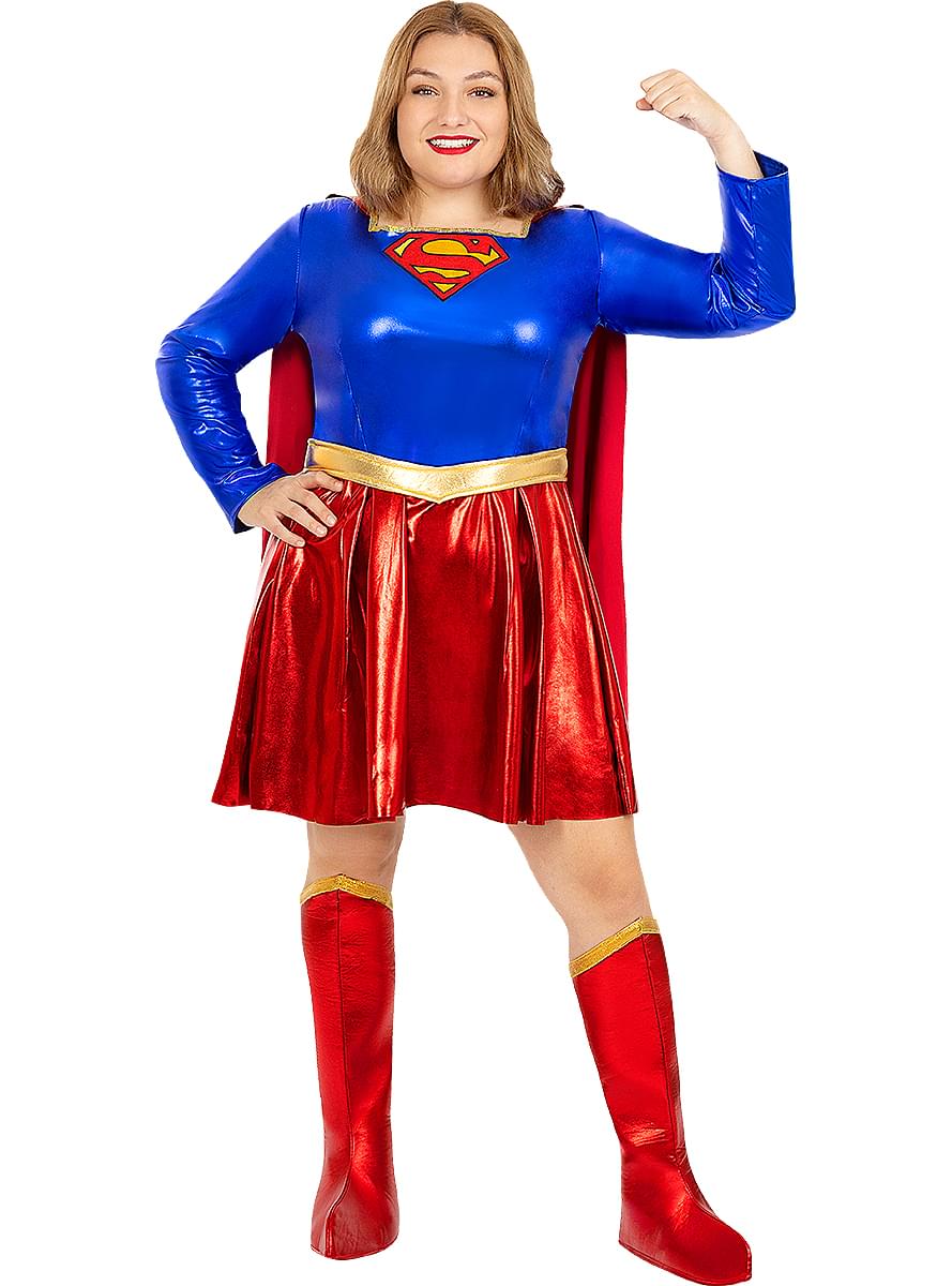 Sexy Supergirl Costume for Women Plus Size