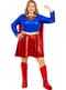 Seksi kostum Supergirl za ženske večja velikost