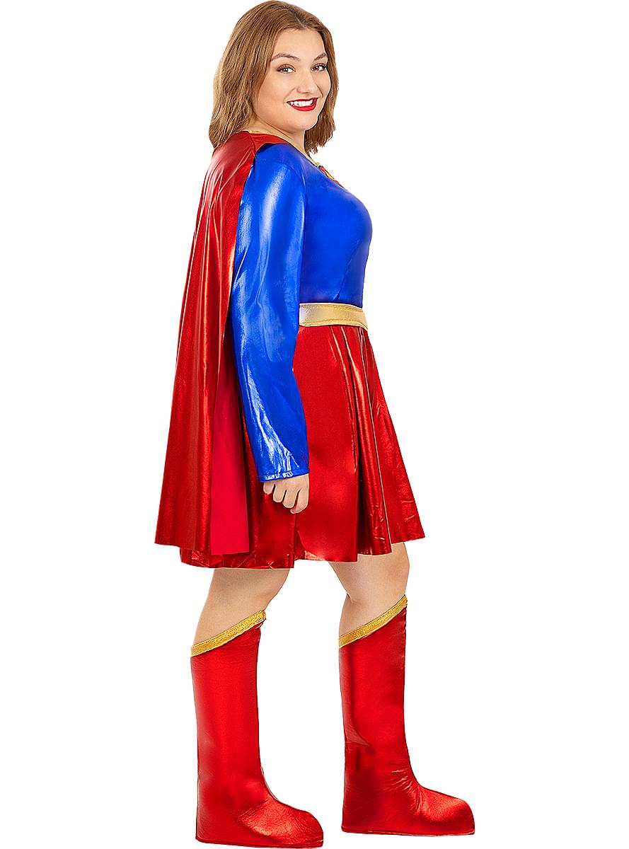 Nagy méretű női Supergirl jelmez