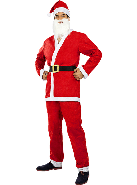 Santa Claus Costume for Men Plus Size