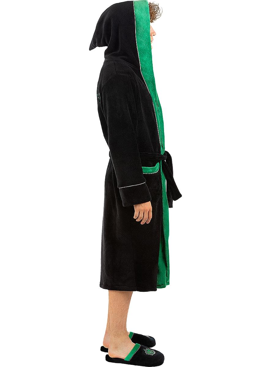 Morgonrock Slytherin för vuxen - Harry Potter