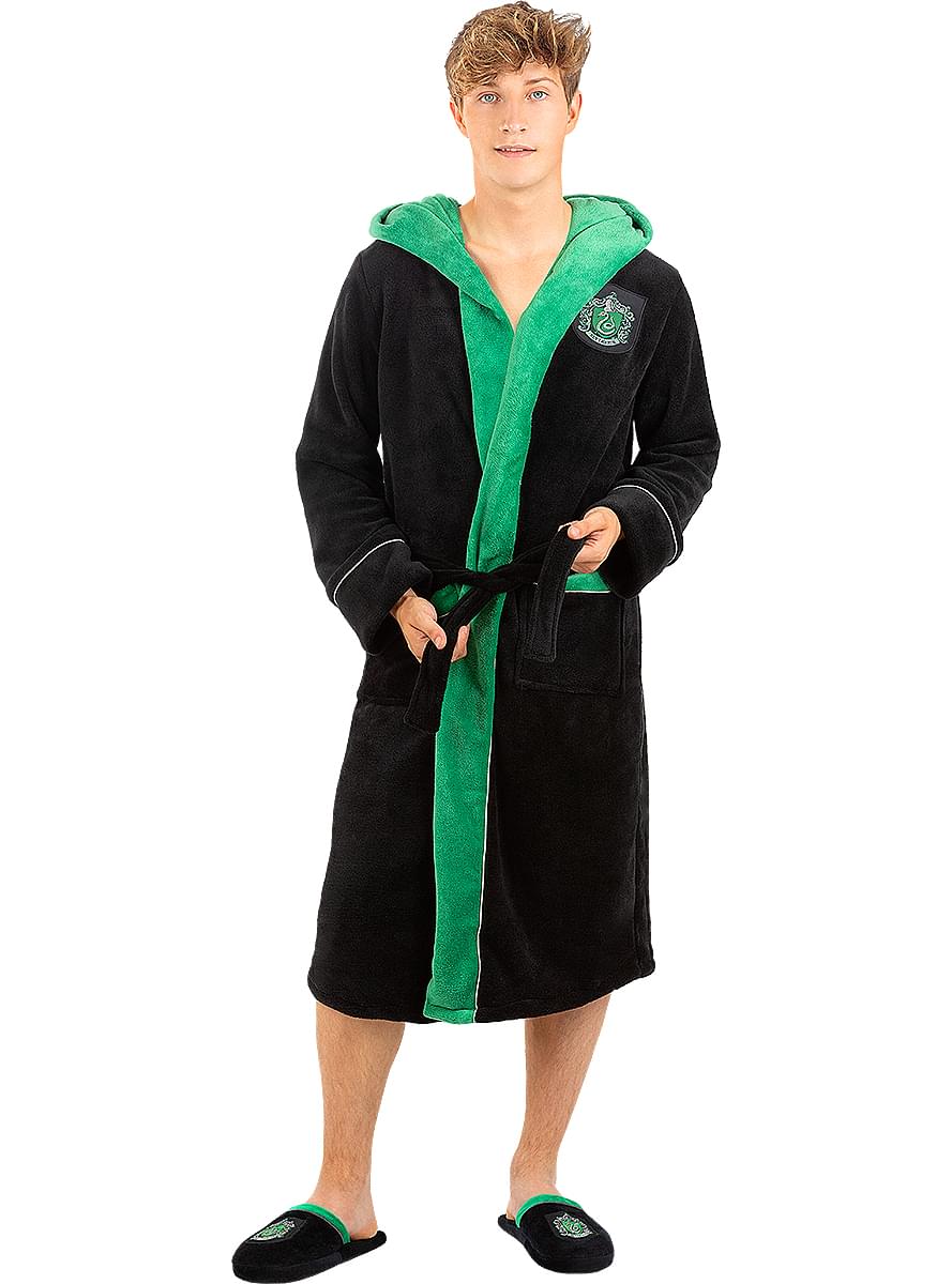 Slytherin Dressing Gown for Adults - Harry Potter