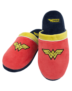 Wonder Woman Slippers for Adults