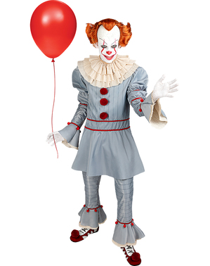 Pennywise Kostyme Plusstørrelse - It Chapter Two