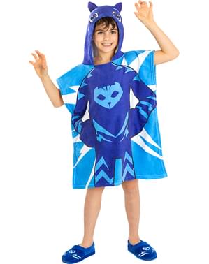 Catboy Badponcho voor jongens - PJ Masks