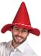 Gorro de bávaro rojo para adulto