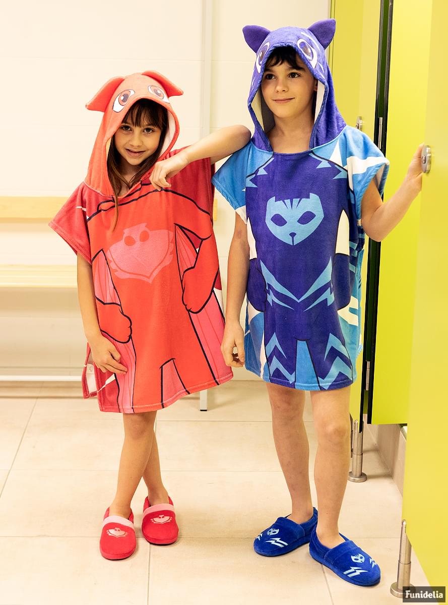 Catboy pončo brisača za dečke - PJ masks