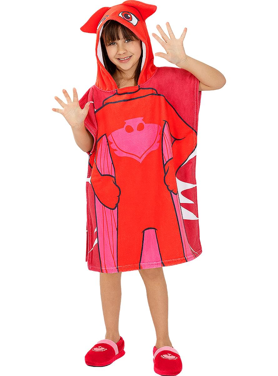 Peškir pončo Buitita za devojčice - PJ Masks