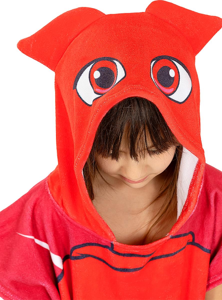 Buhita poncho handklæði fyrir stelpur - PJ Masks