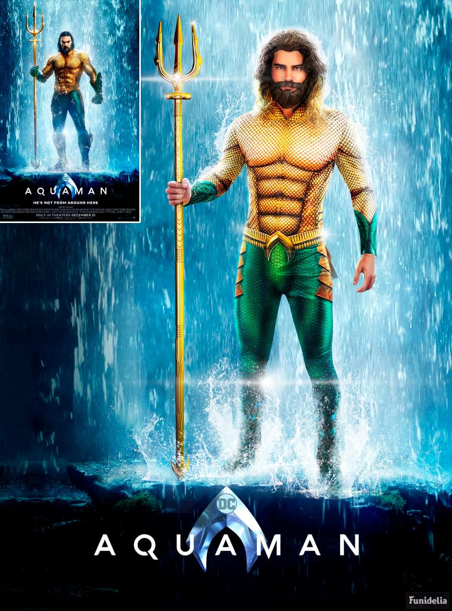 Costum Aquaman pentru bărbați