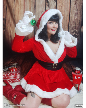 Deluxe Mrs Claus Costume for Women Plus Size