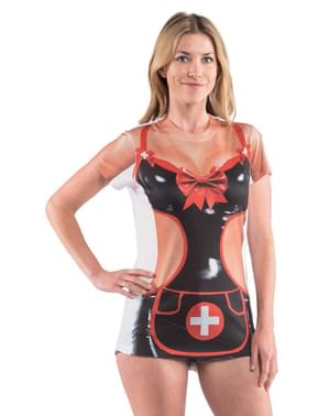 Женская футболка Naughty Nurse