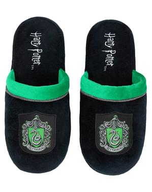 Slytherin Slippers for Adults - Harry Potter