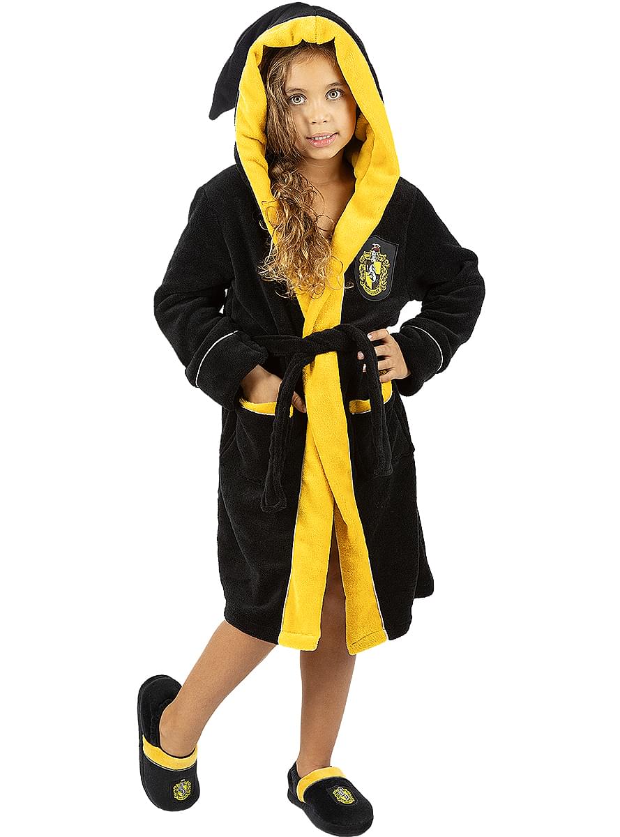 Robe de Hufflepuff para meninos - Harry Potter