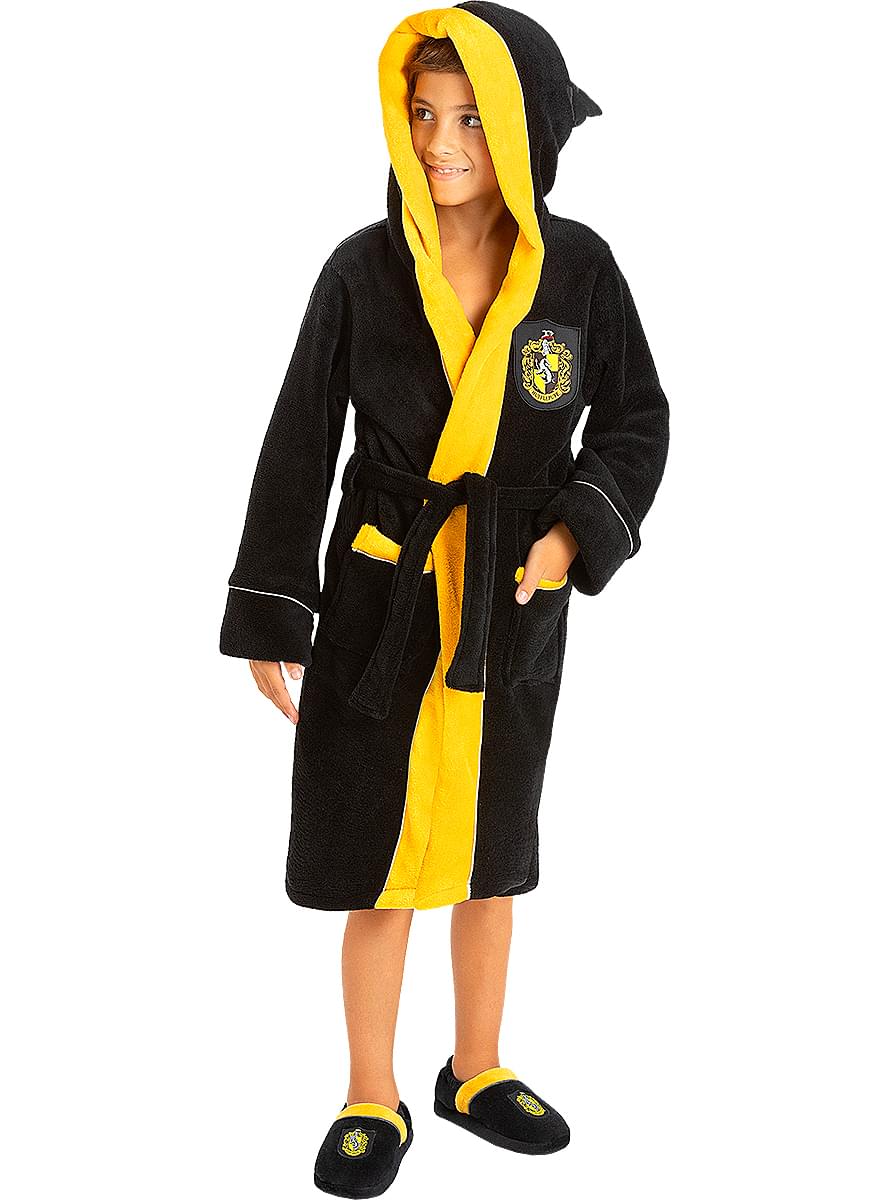 Robe de Hufflepuff para meninos - Harry Potter