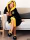 Robe de Hufflepuff para meninos - Harry Potter