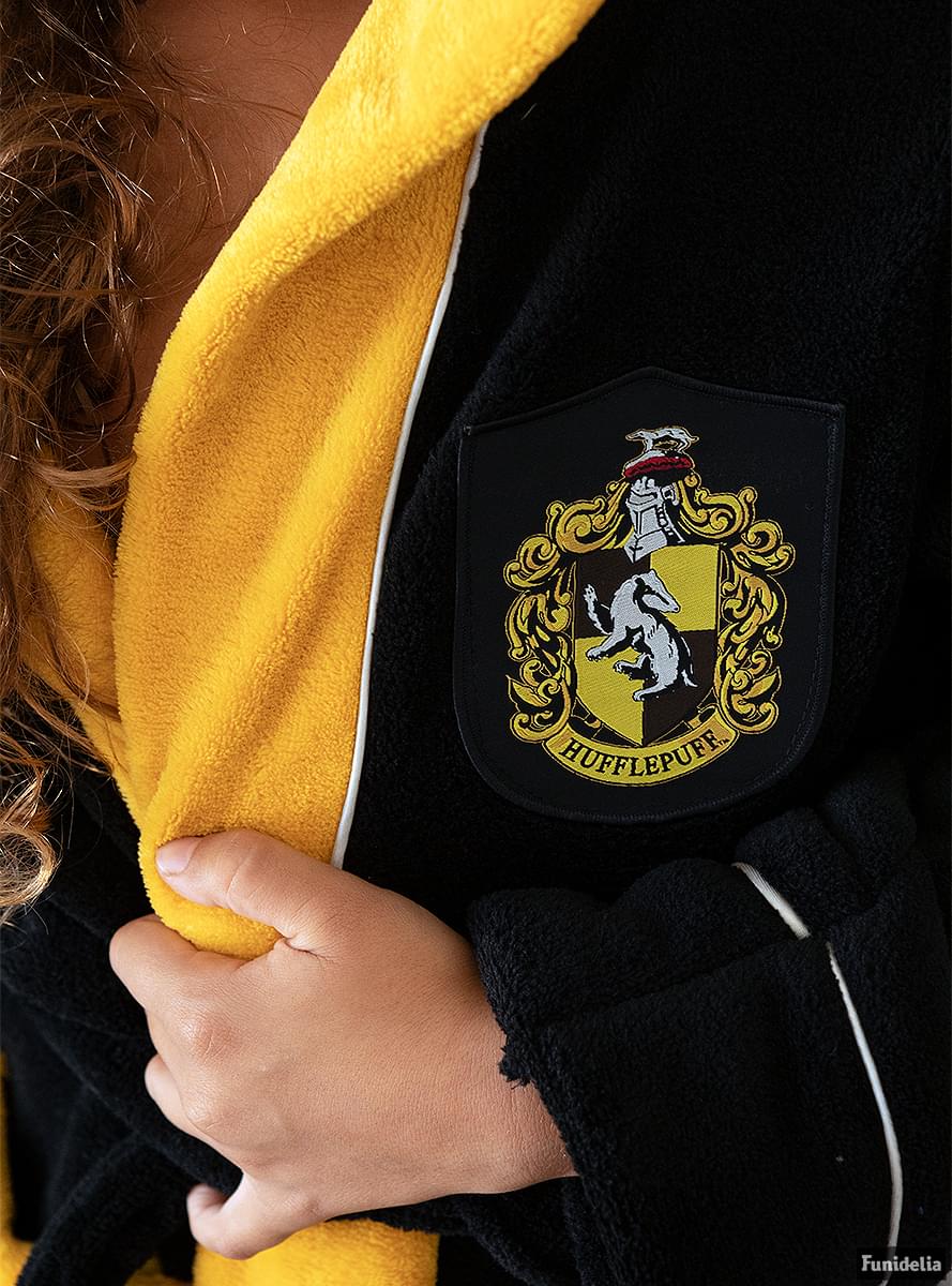 Robe de Hufflepuff para meninos - Harry Potter