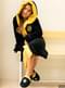Robe de Hufflepuff para meninos - Harry Potter