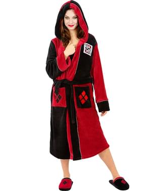 Harley Quinn Dressing Gown for Adults