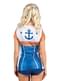 Camiseta de marinera sexy para mujer