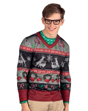 メンズクリスマスTシャツ