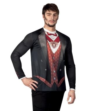 Camisola de vampiro para homem